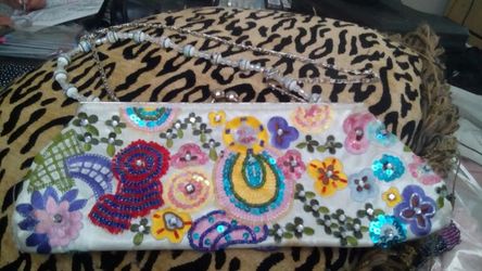 Beaded purse