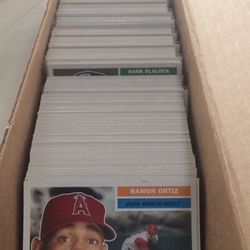 2005 Topps Heritage Baseball Card Lot