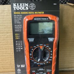 New KleinTools Manual Ranging Digital Multimeter