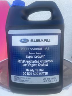 Subaru coolant