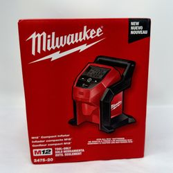 Milwaukee 2475-20 M12 Compact Inflator