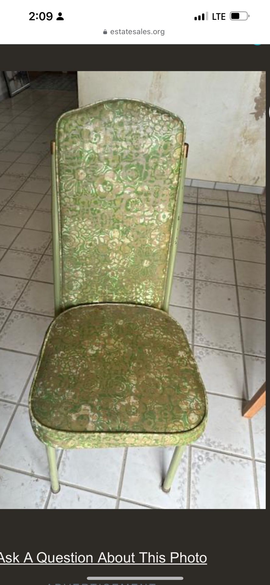 1950 Kitchen Table And 4 Chairs Very Cool