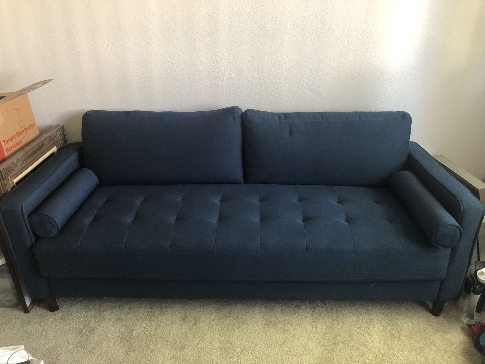 Blue Wayfair Couch