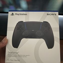 Black Ps5 Controller 