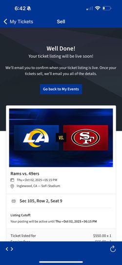 San Francisco 49ers Vs Los Angeles Rams