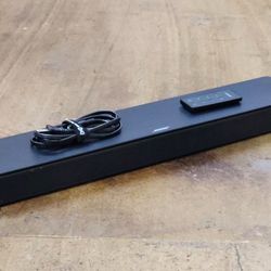Bose  Sound Bar Model 431974 Black Compact Soundbar With Remoter