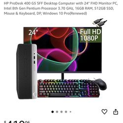 Whole PC/Computer Setup