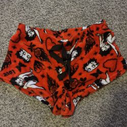betty boop sleep shorts 