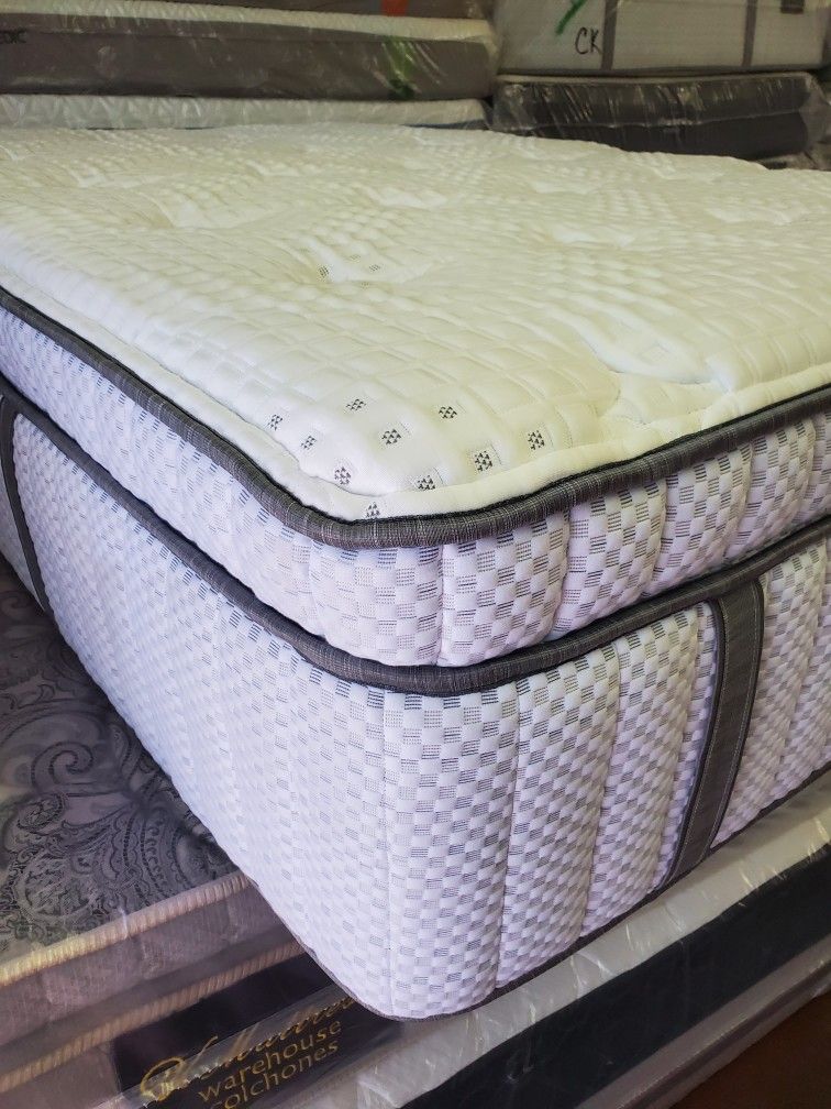 King pillow top mattress discount