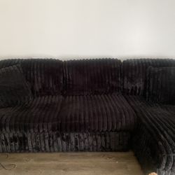 Beautiful New Black Sofa