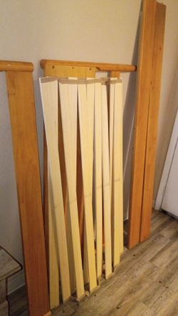 Mattress Frame wooden (Great Condition)