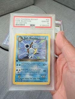 FT/FS: 1st Edition Team Rocket - Dark Blastoise #20