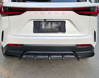 New Glossy Black Rear Bumper Diffuser Spoiler for Lexus NX 250 / NX 350 / NX 350h 2022-2024
