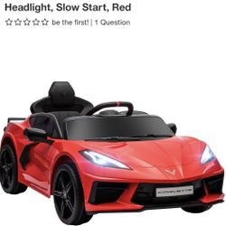 Corvette Ride On Car 