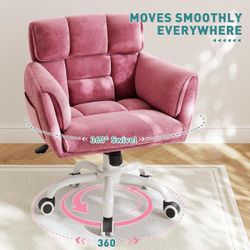 Pink Vanity Office Chair - 55SC