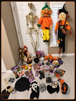 HALLOWEEN DECORATIONS, COSTUMES, LIGHTS, & MORE - BRAND NEW!!!