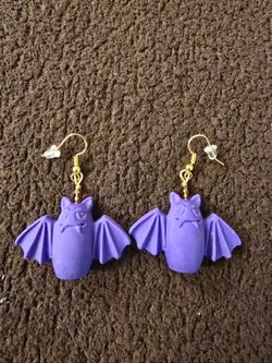 Bat earings