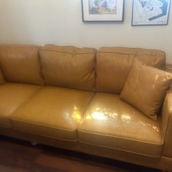 Leather Couch - Modern