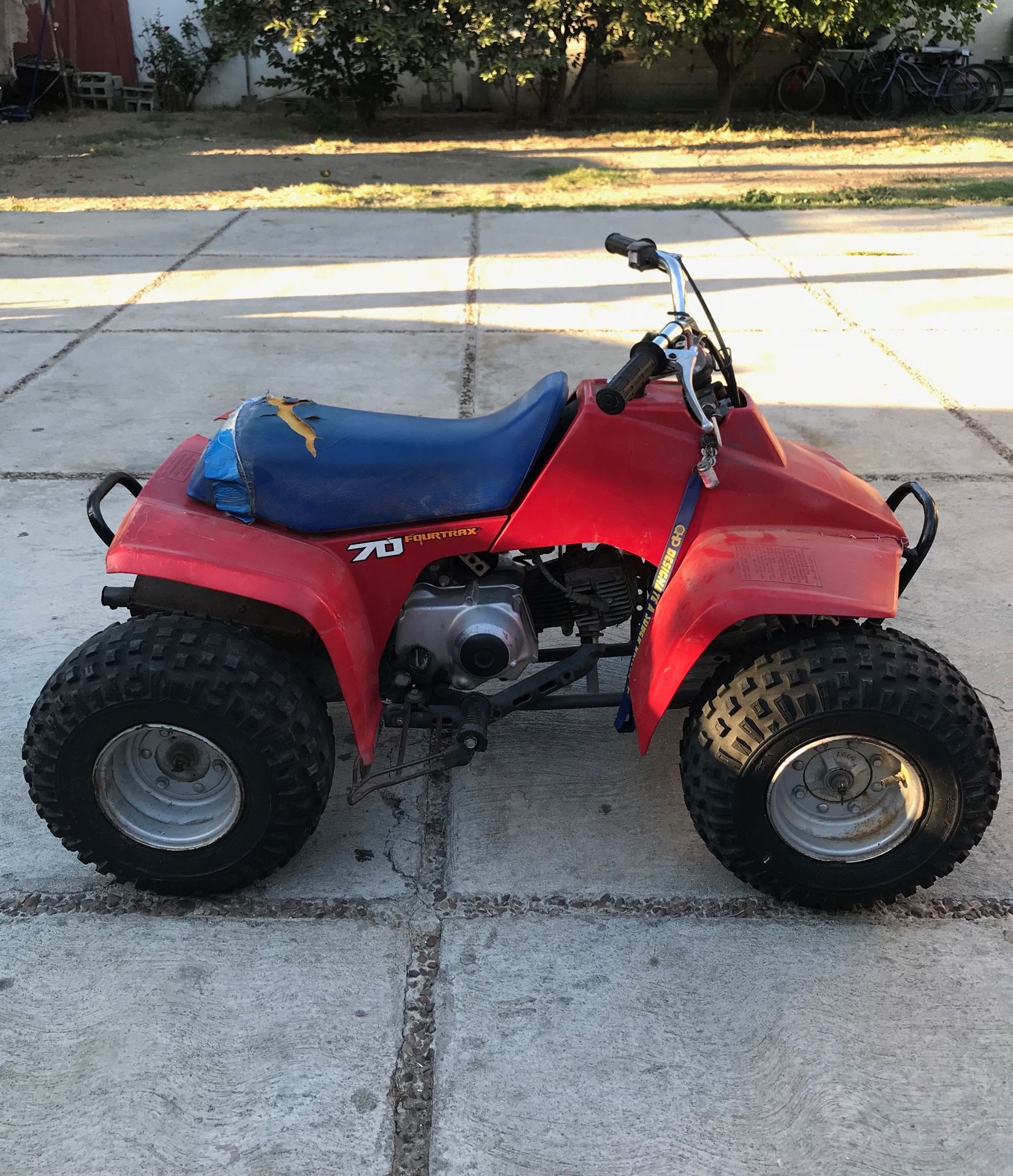 Honda fourtrax 70 quad