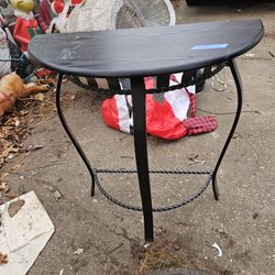 Price Is Firm.. Beautiful Half Moon Entry Table