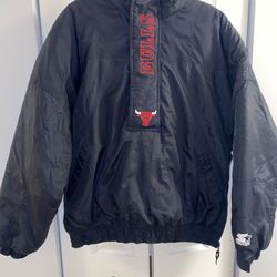 Vintage Bulls Starter Jacket, Size M