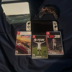 Nintendo Switch 2 Games And 1 Extra Control 