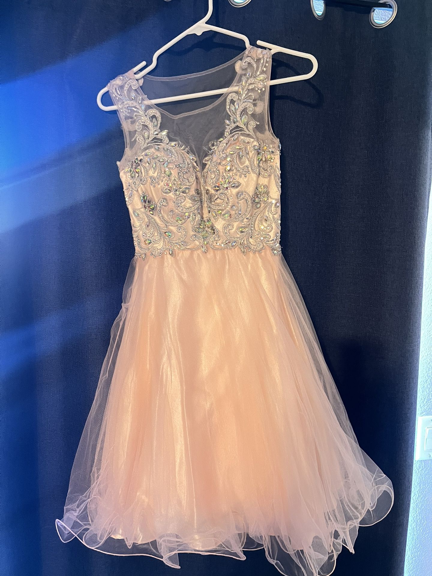 Peach Dress 