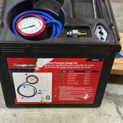 Snap on Vacuum Tester