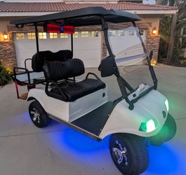 2019 evolution golf cart with new 48v lithium battery