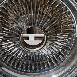 Set of 15”s wire wheels