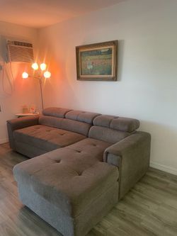 Brown couch