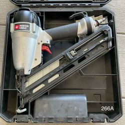 Porter Cable Finish Nailer in Case Very Clean