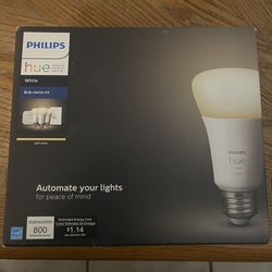 Philips Bulb Starter Kit (White)