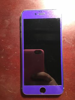 iPhone 6s 64gb purple and blue