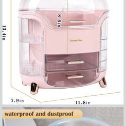 New In Box Pink Cosmetic/ Storage Box