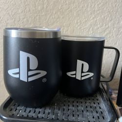 2 PlayStation 12oz Insulated Mugs - $30 (Firm