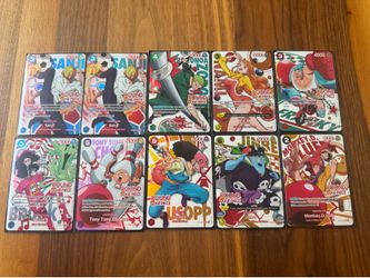 Round 1 One Piece Set of 10 Cards