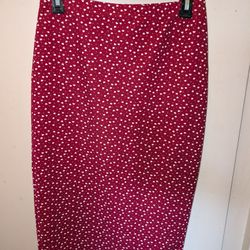 Mini Heart Pattern Skirt