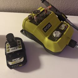 Ryobi One Dremmel and battery