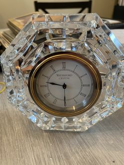 Waterford Crystal Mantle Clock