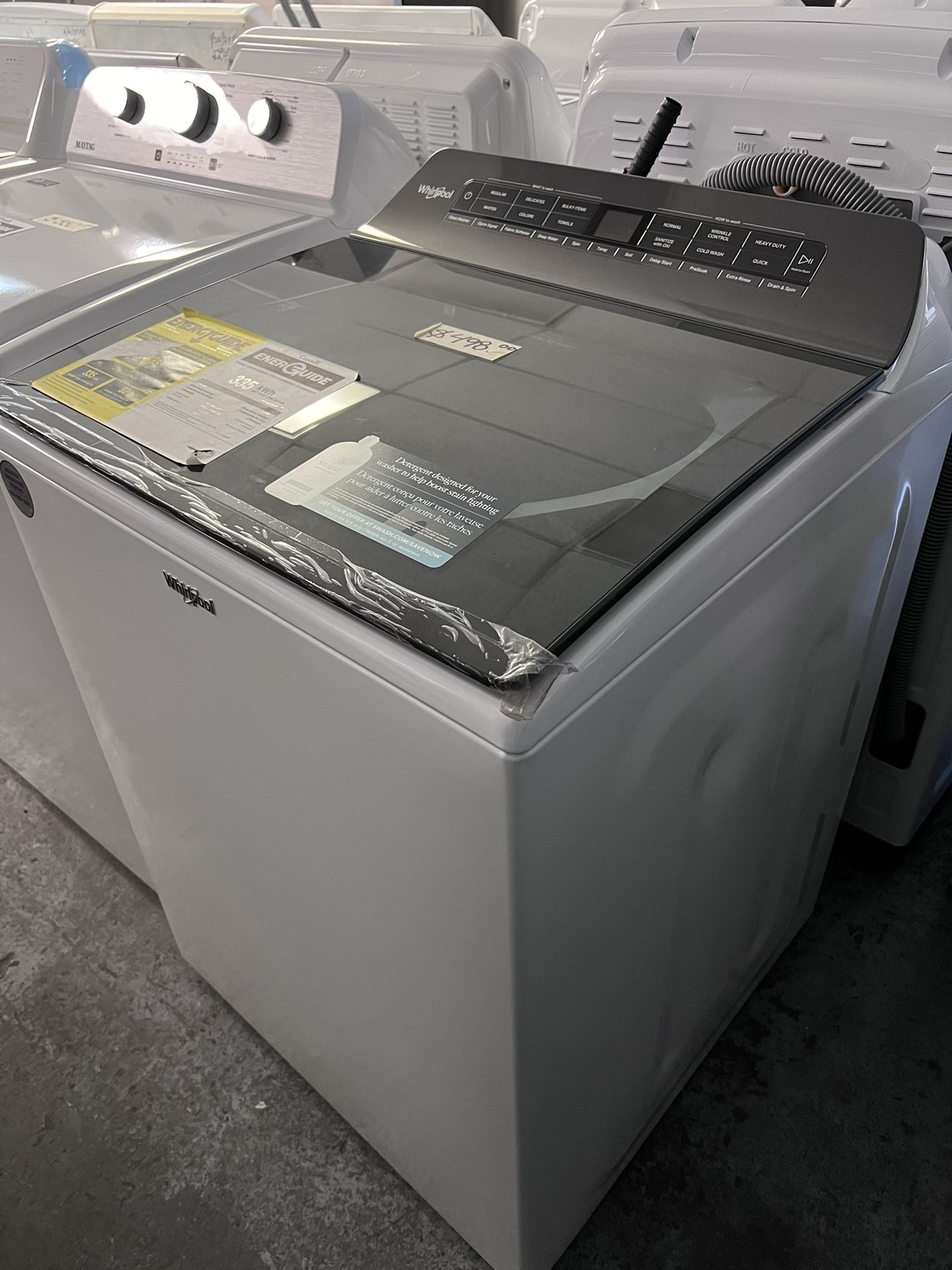 Whirlpool New Scratch And Dent Washer In White