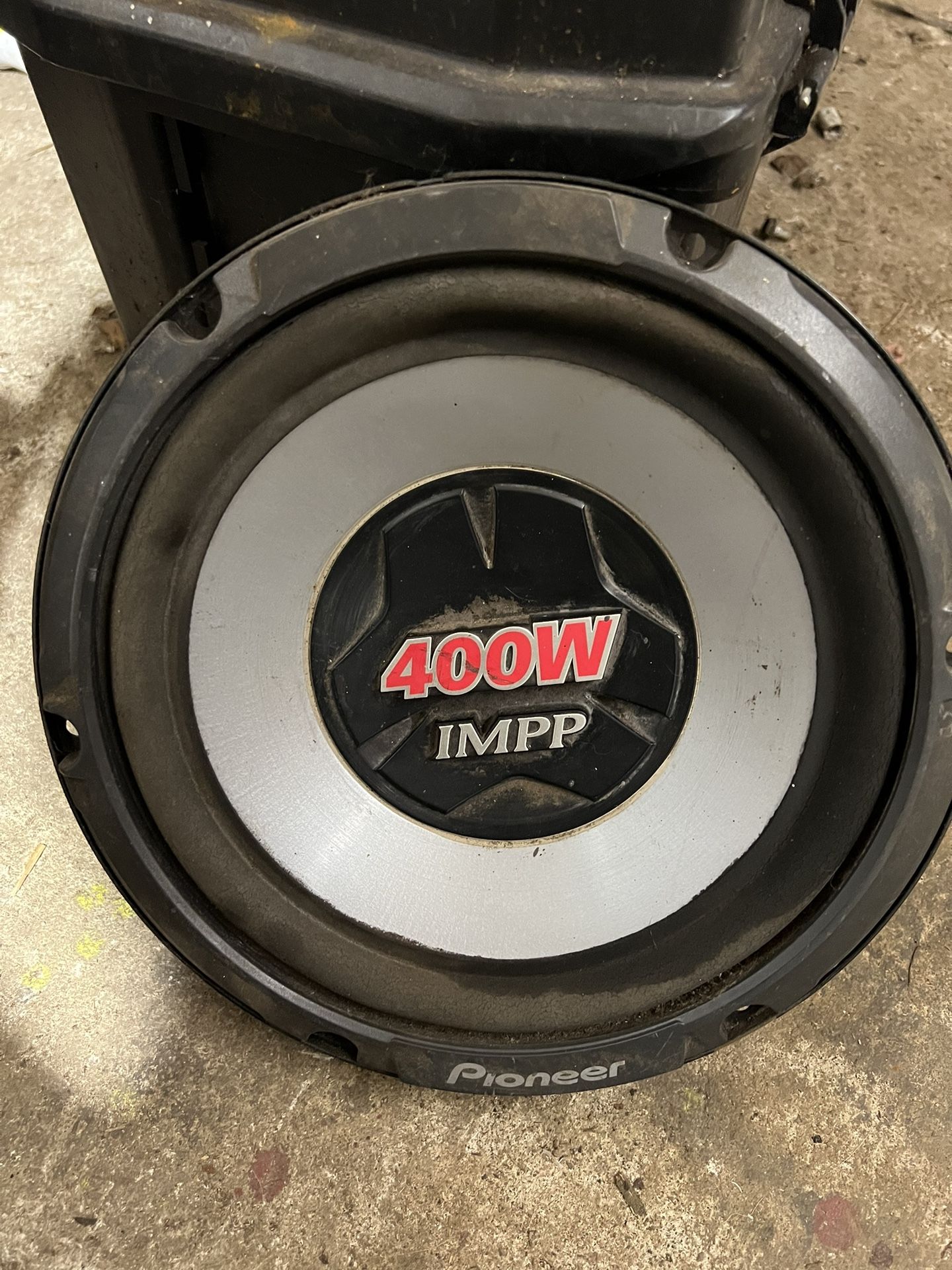 Pioneer TS-W33C IMPP 12" Inch 450W Subwoofer Tested Works!