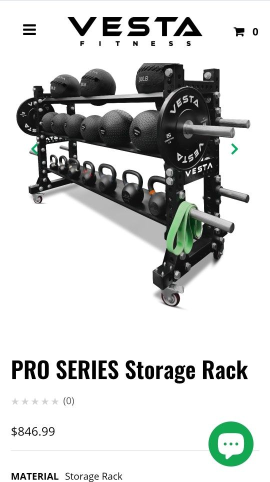 Vesta Professional Weight Rack