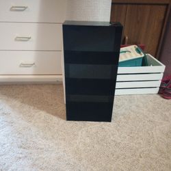 Small Black Countertop 3 Tiered Shelf 