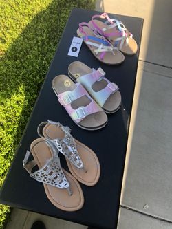 Girls Sandals sizes 3 & 4