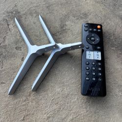 Vizio tv M43-C1 remote + stand