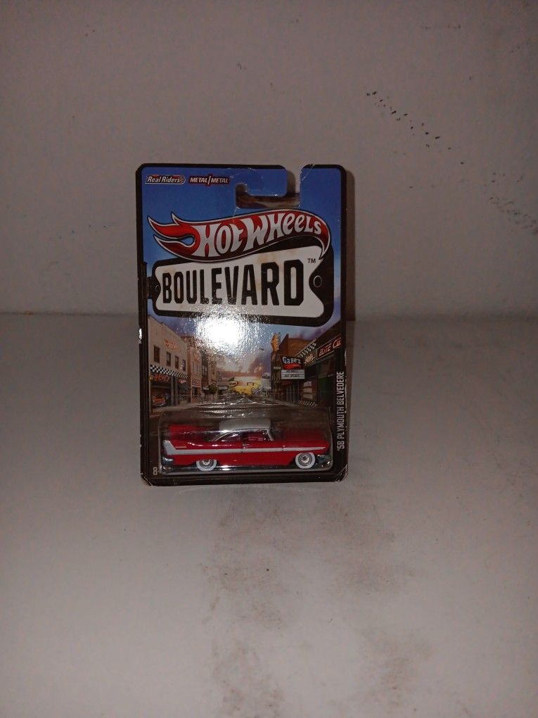 Hot Wheels Boulevard 58 Plymouth Belvedere