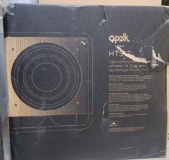 Make A Reasonable Offer Polk Audio 12inch HTS12 home Theater Subwoofer