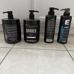 4 Bottles Of Shaving Gel