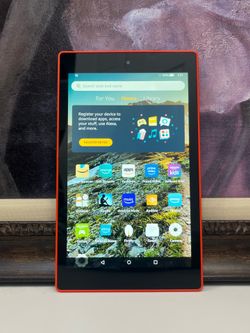 Amazon Fire HD 8 5th Gen 8” Tablet 16GB Orange Black - $19